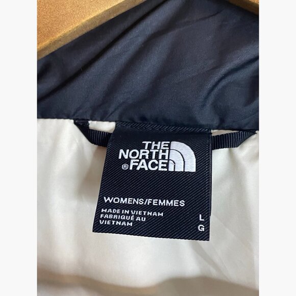 North Face Color Block Ladies Insulated Jacket Lightweight Company Logo Large - Picture 8 of 9